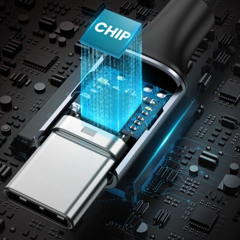 Adapter Ugreen AV161 do słuchawek mini jack 3,5 mm (żeński) / USB-C (męski) 10 cm - szary Adapter Ugreen AV161 do słuchawek mini jack 3,5 mm (żeński) / USB-C (męski) 10 cm - szary