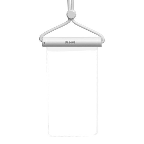 Etui Baseus AquaGlide BS-PC030 wodoodporne IPX8 z cylindrycznym zapięciem - białe Etui Baseus AquaGlide BS-PC030 wodoodporne IPX8 z cylindrycznym zapięciem - białe