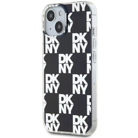 Etui DKNY IML Checkered Mono Pattern na iPhone 15 Plus / 14 Plus - czarne Etui DKNY IML Checkered Mono Pattern na iPhone 15 Plus / 14 Plus - czarne