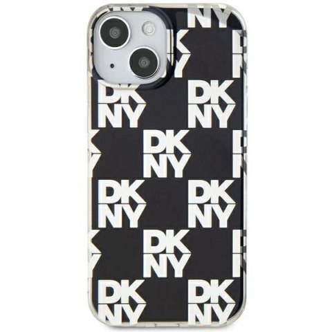 Etui DKNY IML Checkered Mono Pattern na iPhone 15 Plus / 14 Plus - czarne Etui DKNY IML Checkered Mono Pattern na iPhone 15 Plus / 14 Plus - czarne