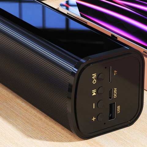 Głośnik Dudao Y2+ Bluetooth 5.0 2400 mAh - czarny Głośnik Dudao Y2+ Bluetooth 5.0 2400 mAh - czarny