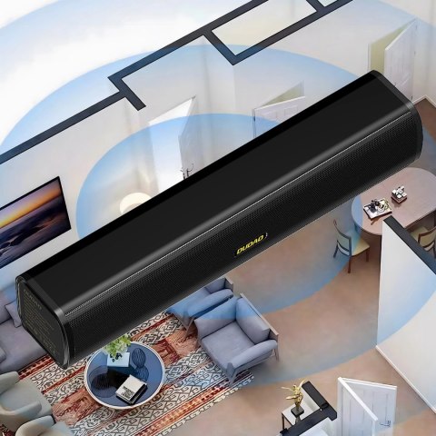 Głośnik Dudao Y2+ Bluetooth 5.0 2400 mAh - czarny Głośnik Dudao Y2+ Bluetooth 5.0 2400 mAh - czarny