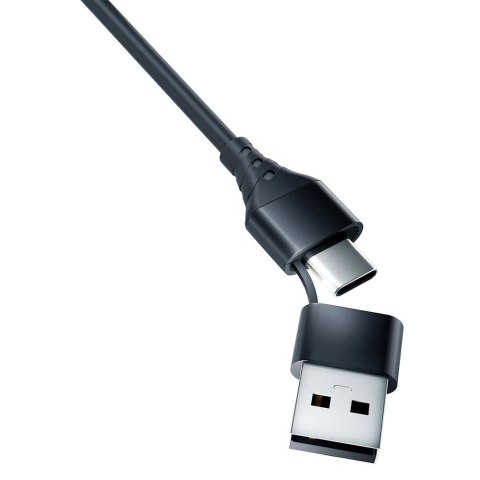 Kabel 3mk Hyper Cable 3w1 USB-A - USB-C / USB-C - micro USB - Lightning 1.5m - czarny Kabel 3mk Hyper Cable 3w1 USB-A - USB-C / USB-C - micro USB - Lightning 1.5m - czarny