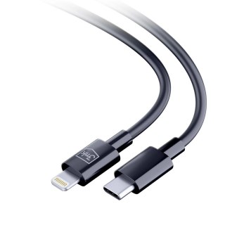 Kabel 3mk Hyper Cable USB-C / Lightning 20W 1.2m - czarny