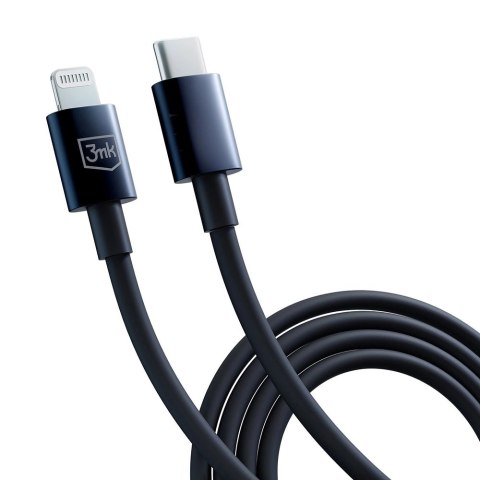 Kabel 3mk Hyper Cable USB-C / Lightning 20W 1.2m - czarny