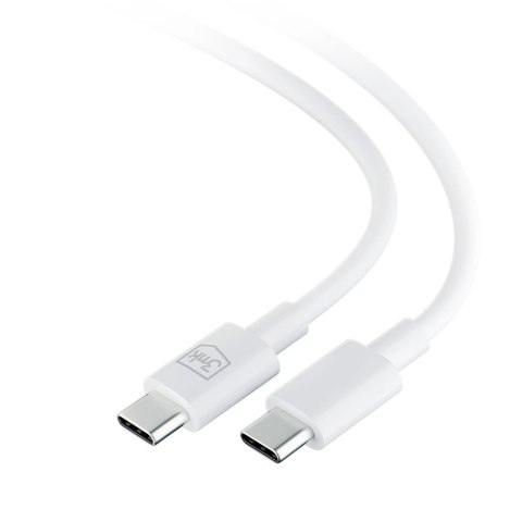 Kabel 3mk Hyper Cable USB-C / USB-C 100W 1.2m - biały