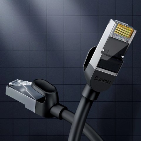 Kabel Baseus High Speed sieciowy płaski Ethernet CAT6 RJ45 5m - czarny Kabel Baseus High Speed sieciowy płaski Ethernet CAT6 RJ45 5m - czarny