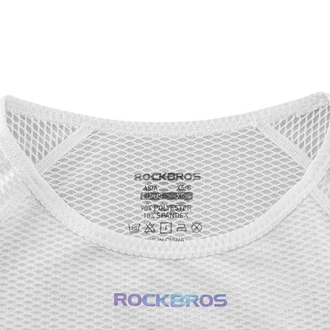 Kamizelka rowerowa Rockbros YDBX001 damska szybkoschnąca XL / XXL - biała Kamizelka rowerowa Rockbros YDBX001 damska szybkoschnąca XL / XXL - biała