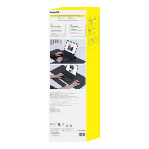 Mata na biurko Baseus MagPro Series II BS-PS037 z podpórką na nadgarstki - czarna Mata na biurko Baseus MagPro Series II BS-PS037 z podpórką na nadgarstki - czarna