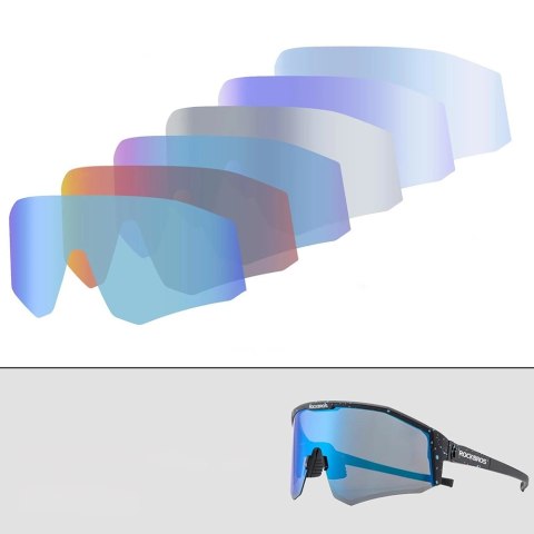 Okulary rowerowe Rockbros SP297 polaryzujące - czarne Okulary rowerowe Rockbros SP297 polaryzujące - czarne