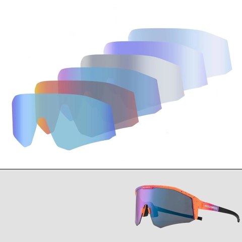 Okulary rowerowe Rockbros SP297 polaryzujące - fioletowe Okulary rowerowe Rockbros SP297 polaryzujące - fioletowe