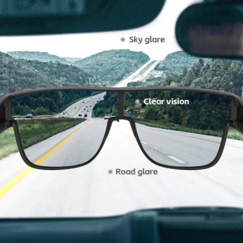 Okulary rowerowe Rockbros SP304 polaryzujące - szare Okulary rowerowe Rockbros SP304 polaryzujące - szare
