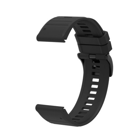 Pasek silikonowy do Garmin Fenix 3/5X/6X/7X Pro - czarny Pasek silikonowy do Garmin Fenix 3/5X/6X/7X Pro - czarny