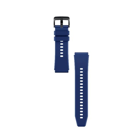Pasek silikonowy do Huawei Watch GT 2/3/4/2 Pro/3 Pro/4 Pro/GT 2e 46mm - granatowy Pasek silikonowy do Huawei Watch GT 2/3/4/2 Pro/3 Pro/4 Pro/GT 2e 46mm - granatowy