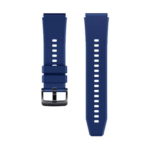 Pasek silikonowy do Huawei Watch GT 2/3/4/2 Pro/3 Pro/4 Pro/GT 2e 46mm - granatowy Pasek silikonowy do Huawei Watch GT 2/3/4/2 Pro/3 Pro/4 Pro/GT 2e 46mm - granatowy