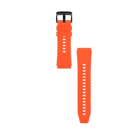 Pasek silikonowy do Huawei Watch GT 2/3/4/2 Pro/3 Pro/4 Pro/GT 2e 46mm - pomarańczowy