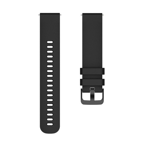 Pasek silikonowy do Huawei Watch GT2 / GT3 42mm - czarny