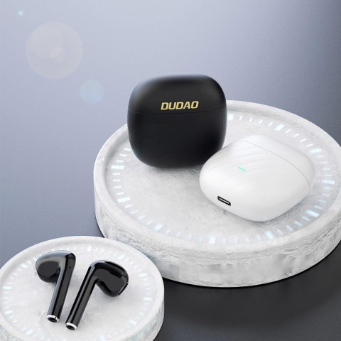 Słuchawki Dudao U14+ bezprzewodowe douszne TWS Bluetooth 5.3 - czarne Słuchawki Dudao U14+ bezprzewodowe douszne TWS Bluetooth 5.3 - czarne