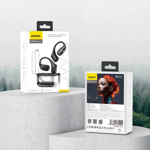 Słuchawki bezprzewodowe Dudao U17Pro nauszne z Bluetooth 5.3 i ANC - czarne Słuchawki bezprzewodowe Dudao U17Pro nauszne z Bluetooth 5.3 i ANC - czarne