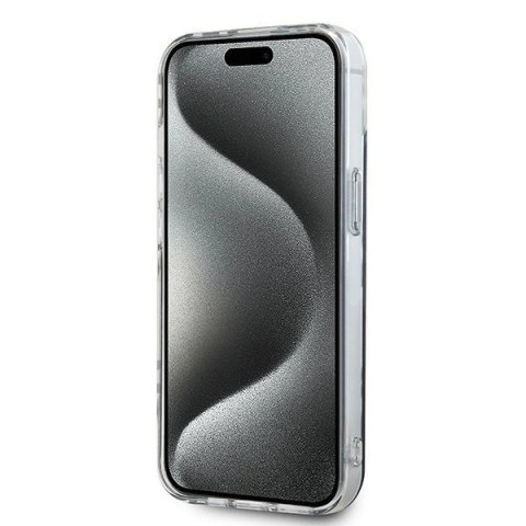 Etui DKNY IML Checkered Mono Pattern na iPhone 15 / 14 / 13 - czarne Etui DKNY IML Checkered Mono Pattern na iPhone 15 / 14 / 13 - czarne