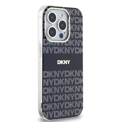 Etui DKNY IML Mono & Stripe MagSafe na iPhone 13 Pro / 13 - czarne Etui DKNY IML Mono & Stripe MagSafe na iPhone 13 Pro / 13 - czarne