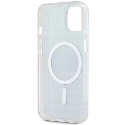 Etui DKNY IML Mono & Stripe MagSafe na iPhone 15 Plus / 14 Plus - czarne Etui DKNY IML Mono & Stripe MagSafe na iPhone 15 Plus / 14 Plus - czarne