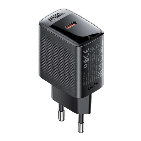 Ładowarka Acefast A102 sieciowa GaN USB-C PD 30W - czarna Ładowarka Acefast A102 sieciowa GaN USB-C PD 30W - czarna