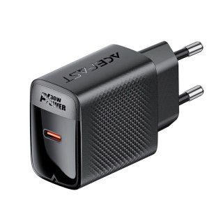 Ładowarka Acefast A102 sieciowa GaN USB-C PD 30W - czarna