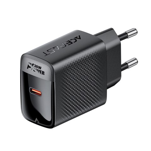 Ładowarka Acefast A102 sieciowa GaN USB-C PD 30W - czarna Ładowarka Acefast A102 sieciowa GaN USB-C PD 30W - czarna