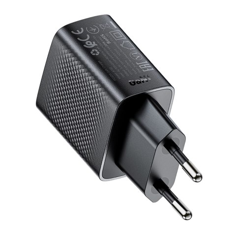 Ładowarka Acefast A102 sieciowa GaN USB-C PD 30W - czarna Ładowarka Acefast A102 sieciowa GaN USB-C PD 30W - czarna
