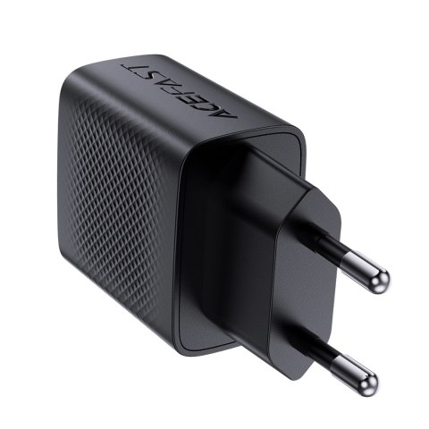 Ładowarka Acefast A78 sieciowa GaN USB-A / USB-C PD 20W - czarna Ładowarka Acefast A78 sieciowa GaN USB-A / USB-C PD 20W - czarna