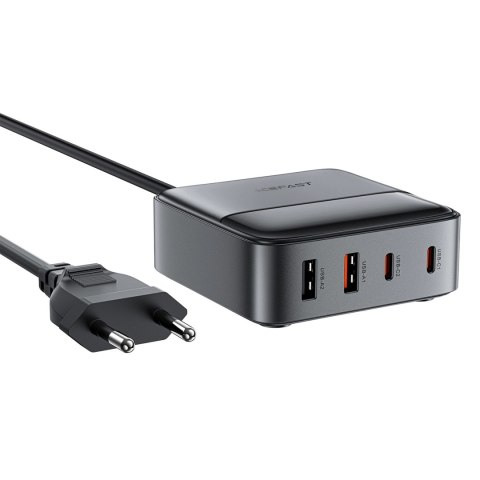 Ładowarka Acefast Z6 sieciowa GaN biurkowa 2x USB-A / 2x USB-C PD 65W - czarna Ładowarka Acefast Z6 sieciowa GaN biurkowa 2x USB-A / 2x USB-C PD 65W - czarna