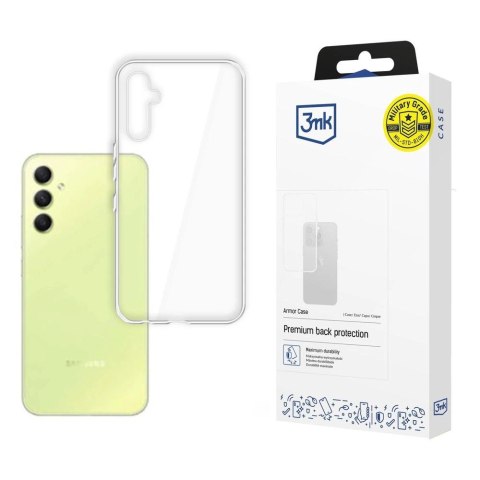 Etui 3mk Armor Case na Samsung Galaxy A35 5G - przezroczyste