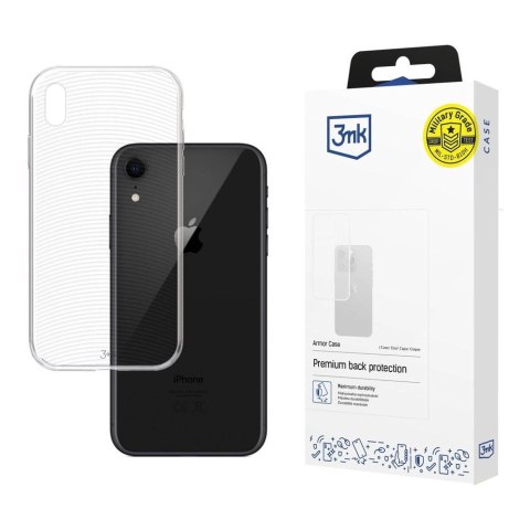 Etui 3mk Armor Case na iPhone Xr - przezroczyste