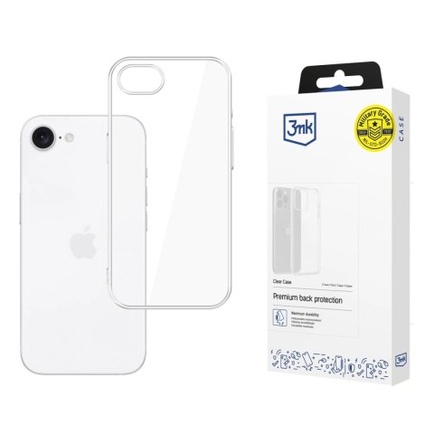 Etui 3mk Clear Case na iPhone SE 4 - przezroczyste