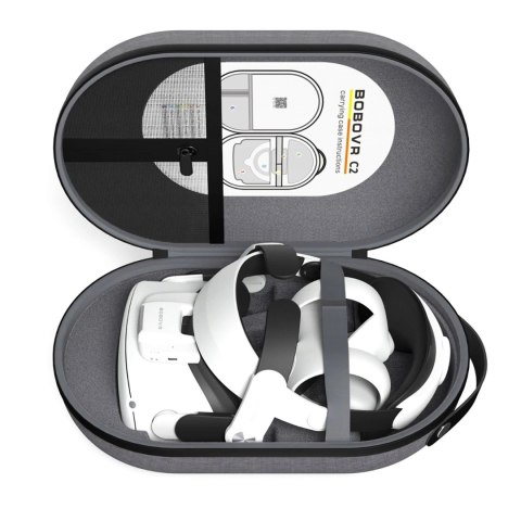 Etui BoboVR C2 na gogle VR Meta Quest 2 - szare Etui BoboVR C2 na gogle VR Meta Quest 2 - szare