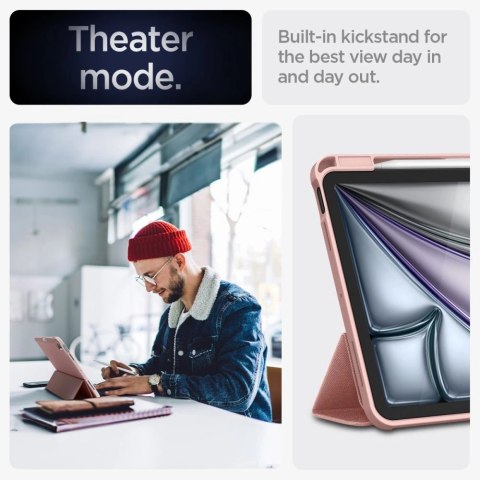 Etui Spigen Urban Fit na iPad Air 10.9'' 4/5 2020-2022 / 11.6'' 2024 - różowe Etui Spigen Urban Fit na iPad Air 10.9'' 4/5 2020-2022 / 11.6'' 2024 - różowe