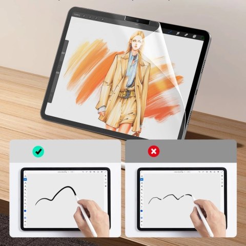 Folia ochronna ESR Paper Feel na iPad Air 13'' 2024 - matowa 2 szt. Folia ochronna ESR Paper Feel na iPad Air 13'' 2024 - matowa 2 szt.