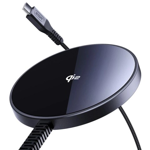 Ładowarka ESR Halolock Qi2 Mini bezprzewodowa 15W z MagSafe - czarna