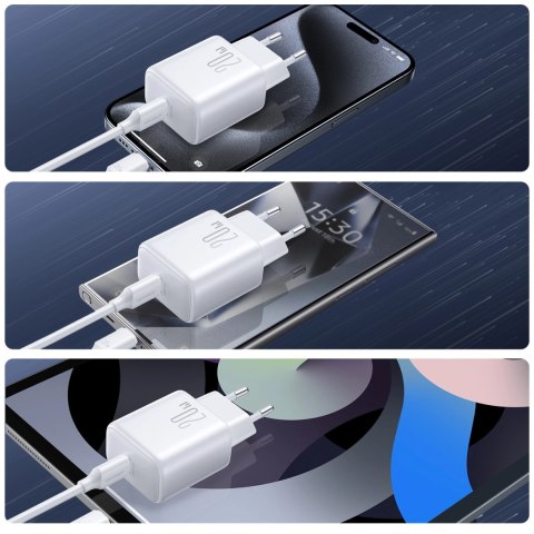 Ładowarka Joyroom JR-TCF20 sieciowa USB-C PD 20W - biała Ładowarka Joyroom JR-TCF20 sieciowa USB-C PD 20W - biała