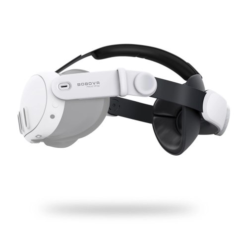 Pasek odciążający BoboVR M3 Mini do gogli VR Meta Quest 3 - biało-czarny Pasek odciążający BoboVR M3 Mini do gogli VR Meta Quest 3 - biało-czarny