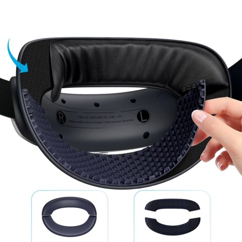 Pasek odciążający BoboVR M3 Mini do gogli VR Meta Quest 3 - biało-czarny Pasek odciążający BoboVR M3 Mini do gogli VR Meta Quest 3 - biało-czarny