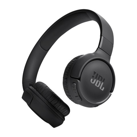Słuchawki JBL Tune 520BT bezprzewodowe nauszne Bluetooth 5.3 - czarne Słuchawki JBL Tune 520BT bezprzewodowe nauszne Bluetooth 5.3 - czarne