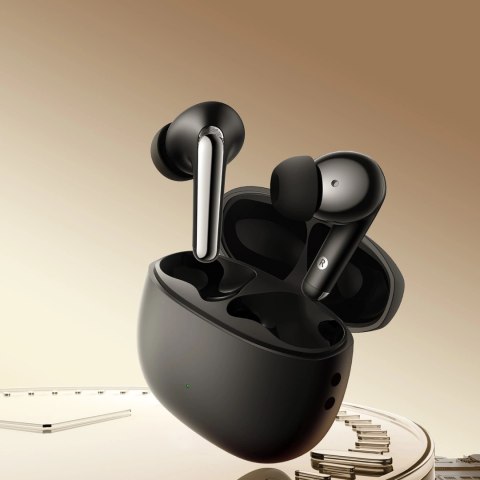 Słuchawki Joyroom Funpods JR-FN1 bezprzewodowe douszne TWS Bluetooth 5.4 ANC ENC - czarne Słuchawki Joyroom Funpods JR-FN1 bezprzewodowe douszne TWS Bluetooth 5.4 ANC ENC - czarne