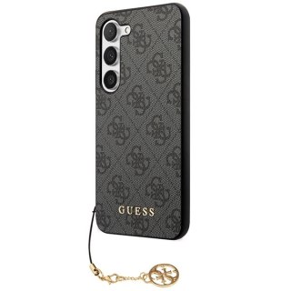 Etui Guess 4G Charms Collection na Samsung Galaxy A35 - czarne