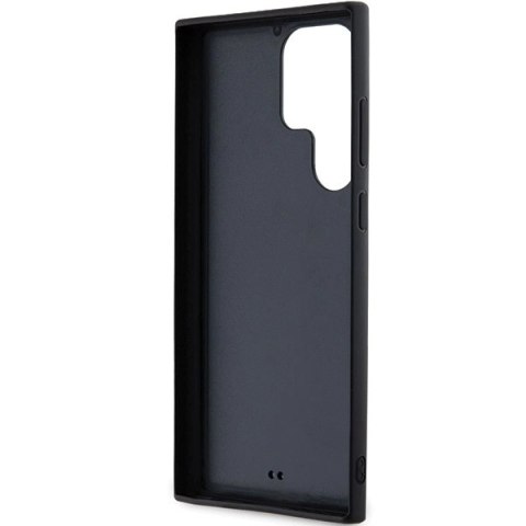 Etui Karl Lagerfeld 3D Rubber Glitter Logo na Samsung Galaxy S24 Ultra - czarne Etui Karl Lagerfeld 3D Rubber Glitter Logo na Samsung Galaxy S24 Ultra - czarne