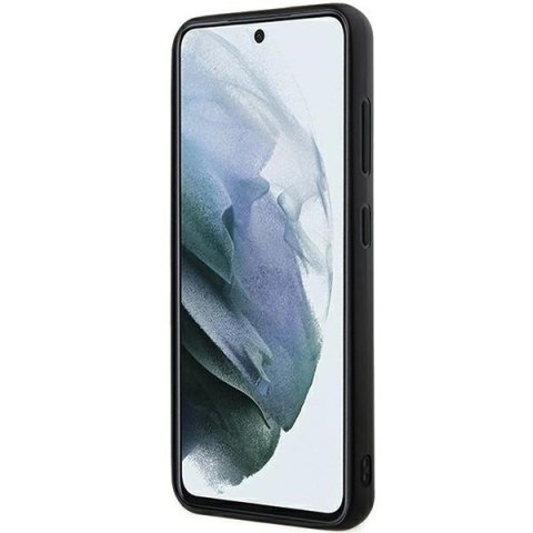 Etui Karl Lagerfeld 3D Rubber Glitter Logo na Samsung Galaxy S24 - czarne