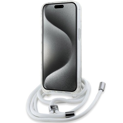 Etui Karl Lagerfeld IML Choupette Head&Cord MagSafe na iPhone 15 / 14 / 13 - przezroczyste Etui Karl Lagerfeld IML Choupette Head&Cord MagSafe na iPhone 15 / 14 / 13 - przezroczyste