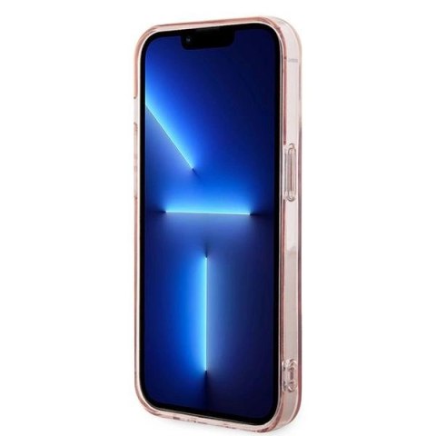 Etui Karl Lagerfeld IML Choupette MagSafe na iPhone 14 Pro Max - różowe