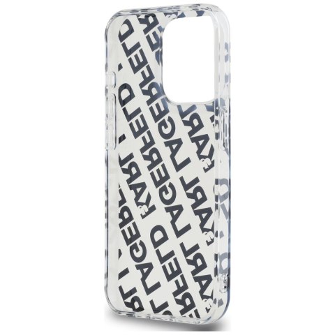 Etui Karl Lagerfeld IML Fullover Logo na iPhone 15 Pro - złote
